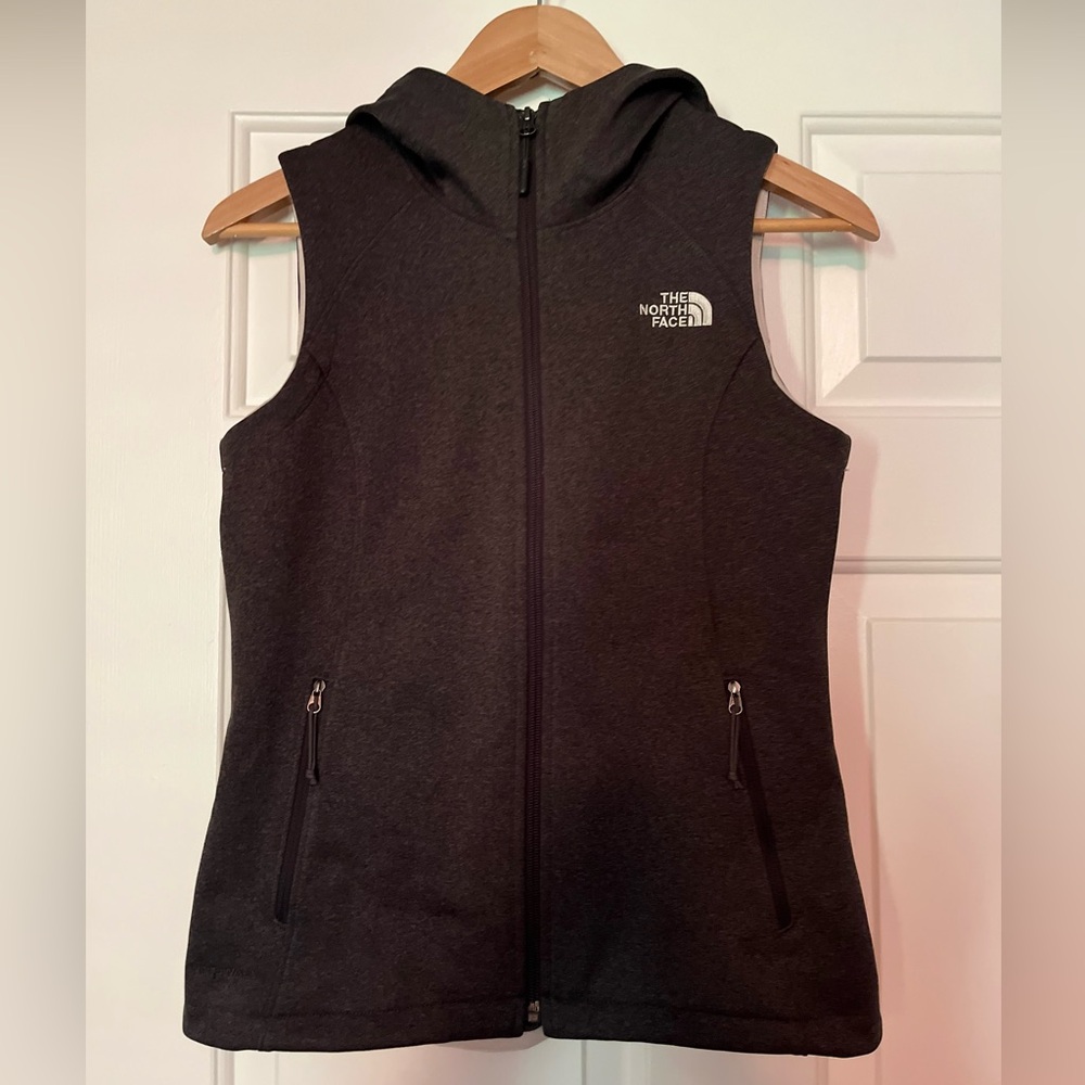 Gray NorthFace Vest XS